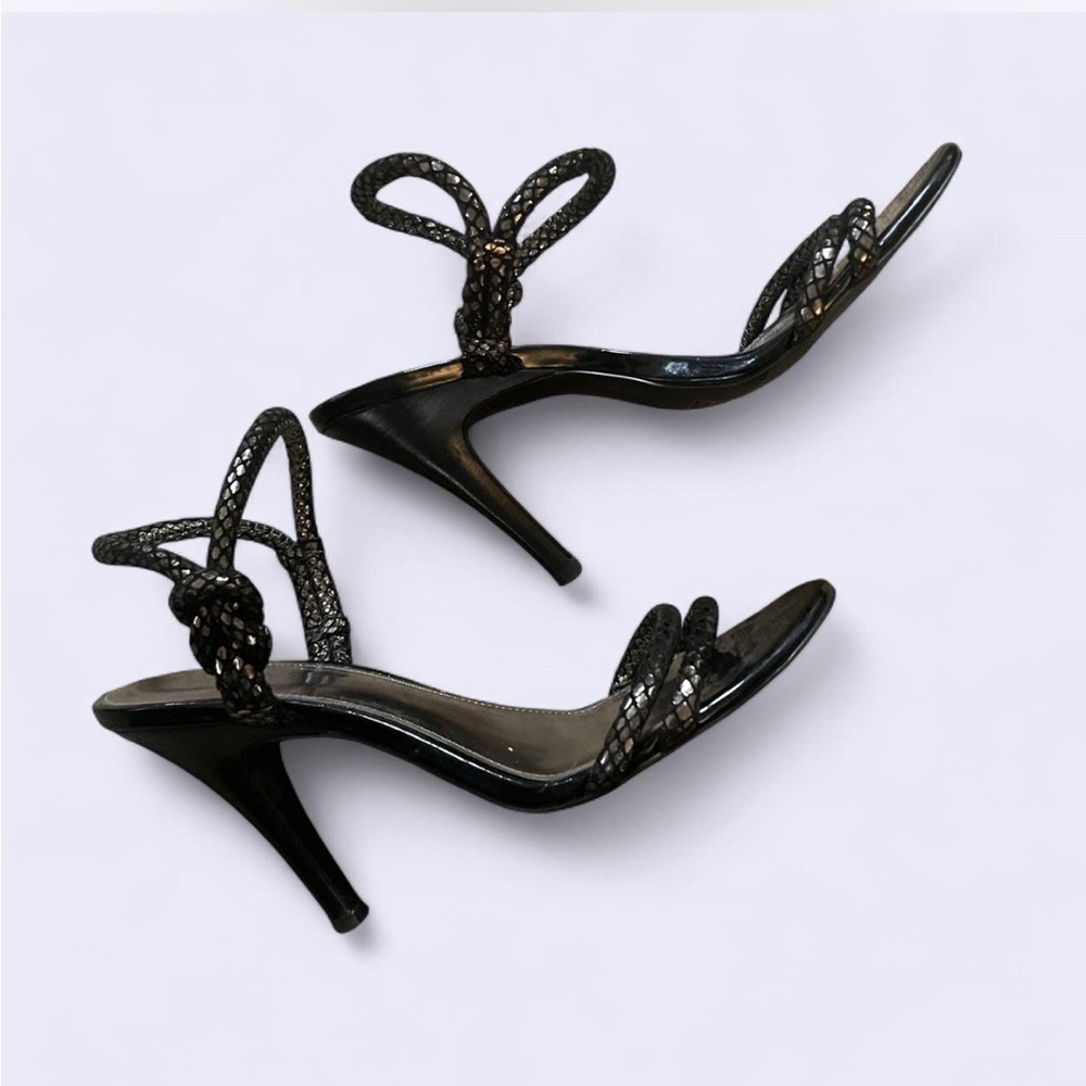 Calvin Klein Black Strappy Heels